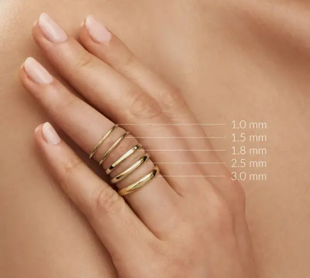 Jaka szerokość obrączki? Wybierz idealną na lata!