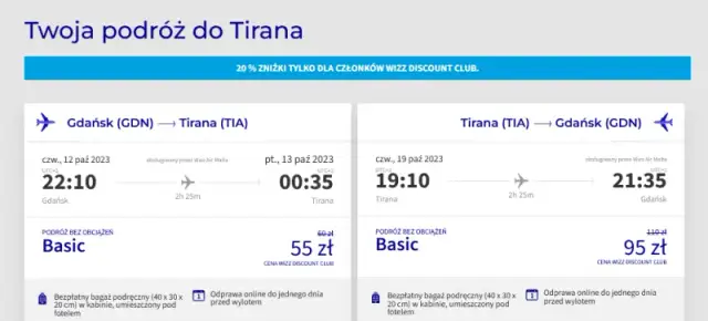 Ile kosztuje lot do Albanii? Sprawdź najniższe ceny biletów