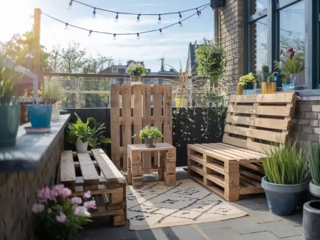 Taras tanim kosztem: DIY, upcykling i efekt "wow" bez fortuny