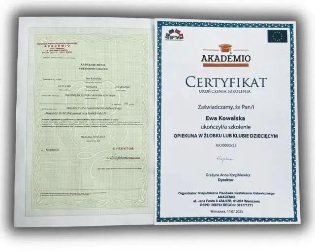 Jak wygląda kurs opiekunki w żłobku? Kluczowe informacje i wymagania