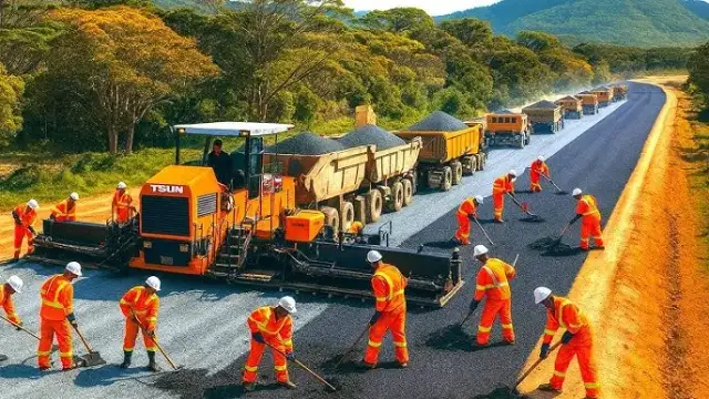 Asfalt: Jak powstaje droga? Od ropy do trwałej nawierzchni!