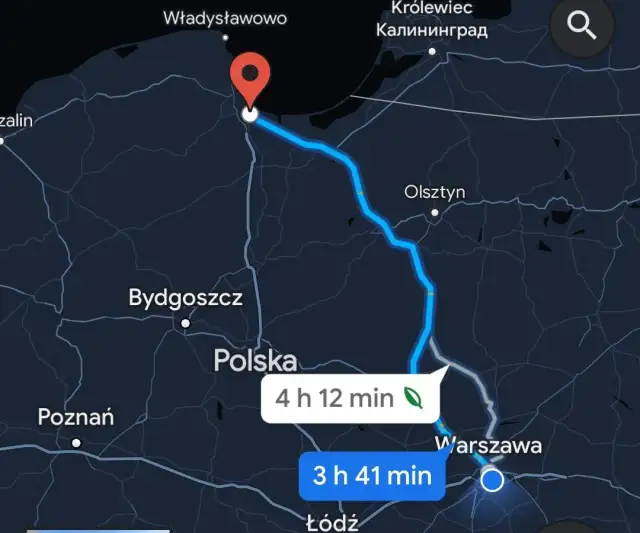 Kraków-Gdańsk: A1 czy S7? Szybciej czy taniej nad morze?