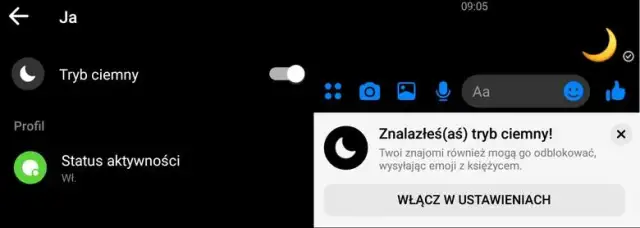 Jak łatwo włączyć czarnego Messengera i cieszyć się trybem ciemnym