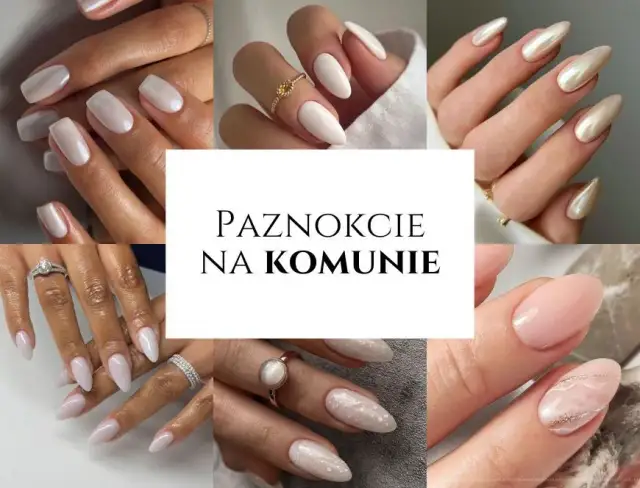 Manicure komunijny: Jak połączyć elegancję ze skromnością?