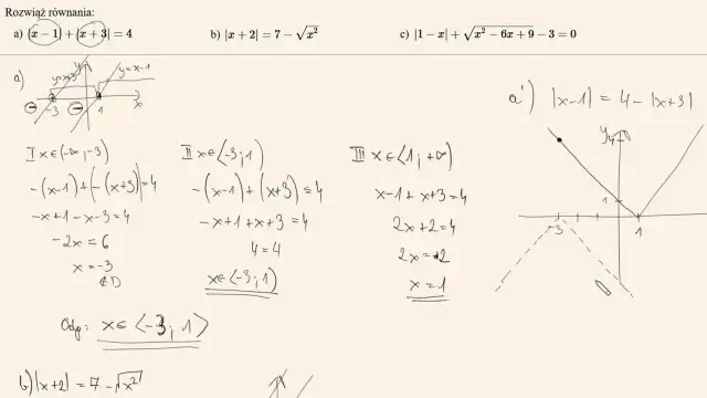 Jak rozwiązać równanie z wartością bezwzględną - uniknij najczęstszych błędów