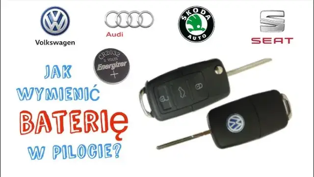 Wymiana baterii w kluczyku VW: Proste DIY bez kodowania!
