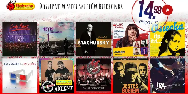 Biedronka oferuje płyty CD i winylowe: Czy warto skorzystać?