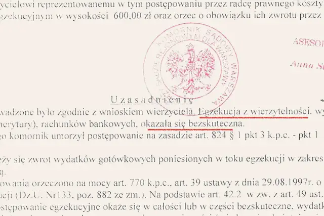 Dług: Komornik czy windykator? Jak płacić, by nie zapłacić dwa razy?