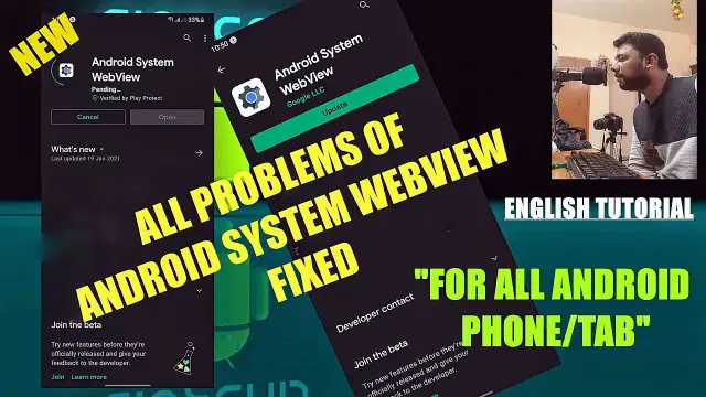 Dlaczego android system webview nie chce się zaktualizować i jak to naprawić