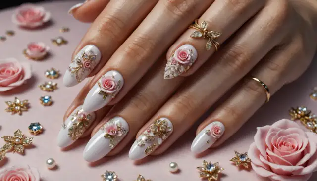 Mocowanie ozdób na paznokciach: Triki stylistek dla trwałych zdobień