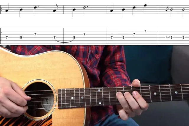 Jak nauczyć się grać na gitarze akustycznej w domu krok po kroku