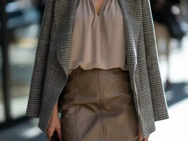 Jaką bluzkę wybrać do spódnicy w kratkę, aby wyglądać stylowo?