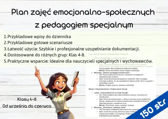 Scenariusze zajęć z pedagogiem: gotowe pomysły i wsparcie dla Ciebie!