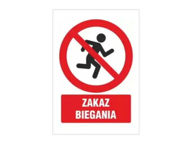 Jak narysować zakaz biegania po szkolnych korytarzach - proste porady