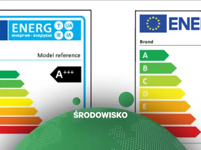 Etykiety energetyczne lodówek pokazują klasy od A+++ do E. Wybór wyższej klasy to troska o środowisko i niższe rachunki.