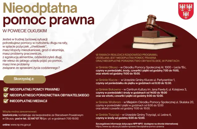 Nieodpłatna pomoc prawna dla kogo? Sprawdź, czy się kwalifikujesz