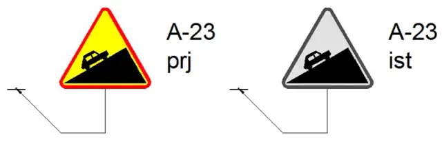 Znak stromy podjazd A-23: co oznacza i jak się zachować