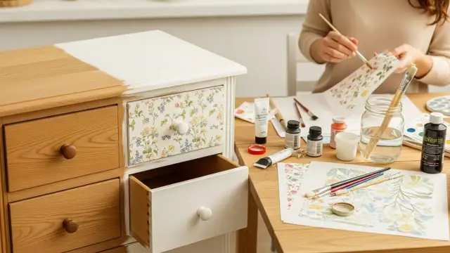 Czym okleić meble? Przewodnik DIY: materiały, trendy, krok po kroku