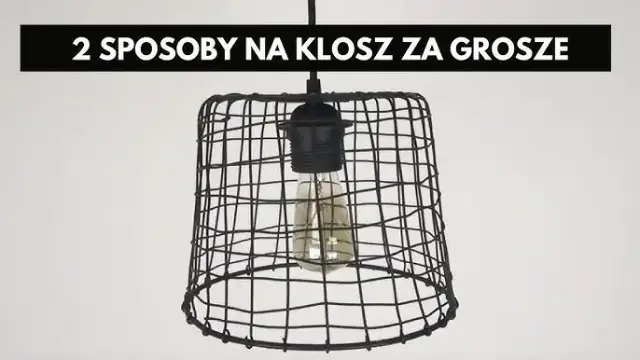 Jak zrobić abażur do lampy wiszącej – proste i kreatywne pomysły