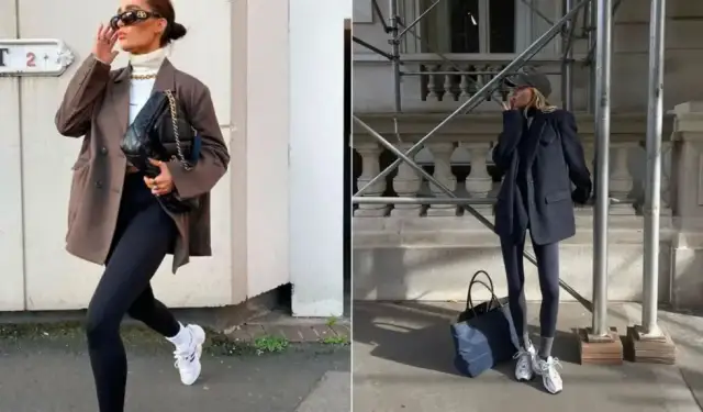 Stylizacje z czarnymi legginsami: Odkryj modne i wygodne połączenia