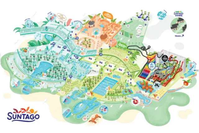 Gdzie znajduje się park wodny Suntago? Odkryj jego lokalizację i atrakcje