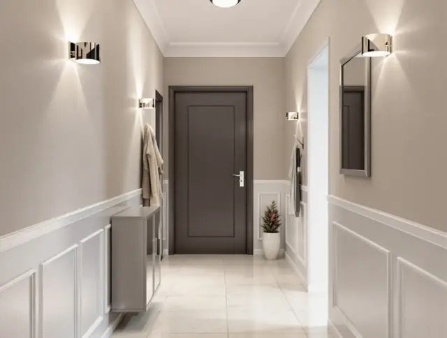 Co na ścianę w przedpokoju, by się nie brudziła? Trwałe rozwiązania