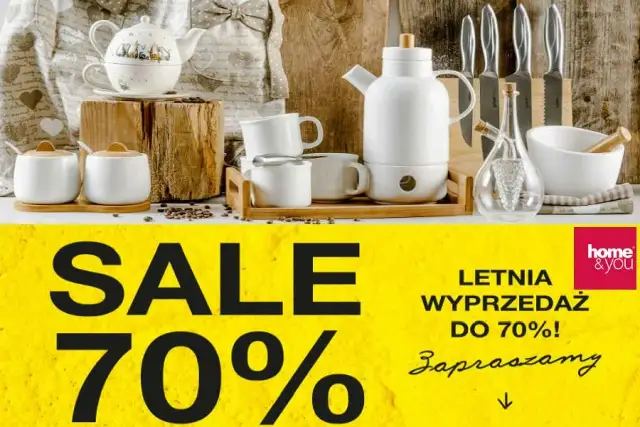 Promocje home&you: Kalendarz wyprzedaży i rabaty - Oszczędzaj!