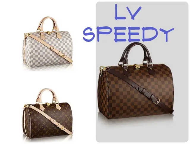 Torebka Louis Vuitton Speedy w kratkę i monogram. Zastanawiasz się, torebka Louis Vuitton ile kosztuje?