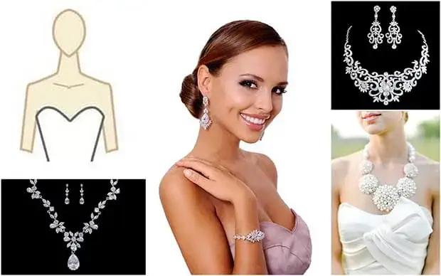 Biżuteria ślubna: Jak wybrać idealną do sukni i dekoltu?