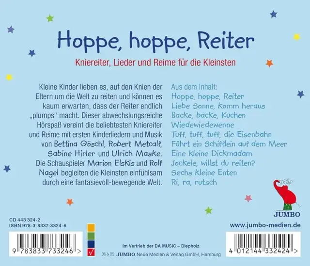 Hoppe Hoppe Reiter: Text, Geschichte & pädagogische Tipps