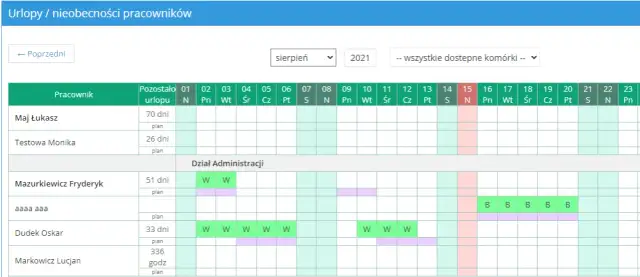 Jak zrobić plan urlopów w Excelu - proste kroki i przydatne szablony