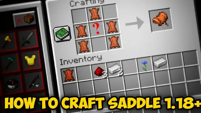 Jak się robi siodło w Minecraft? Prosty sposób na crafting siodła