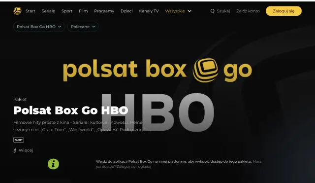 Jak zalogować się do HBO Max przez Polsat Box bez problemów?