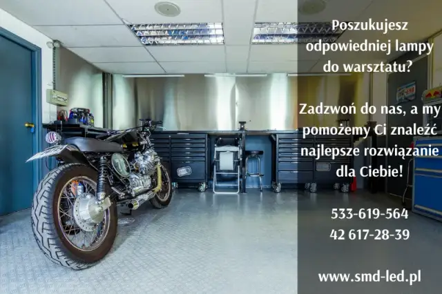 Jakie lampy do warsztatu wybrać, aby poprawić bezpieczeństwo i komfort?