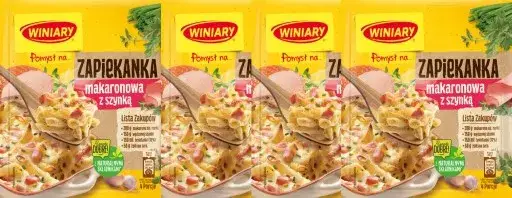 Szybka zapiekanka makaronowa z szynką i serem Winiary, którą pokochasz