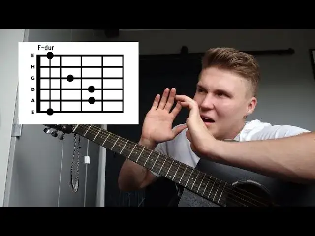 Jak łatwo zagrać chwyt F na gitarze i uniknąć trudności