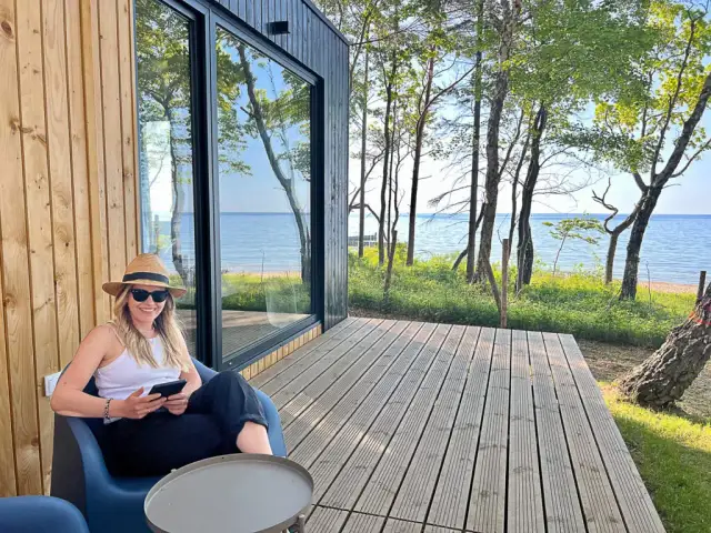 Domki przy samej plaży nad Bałtykiem