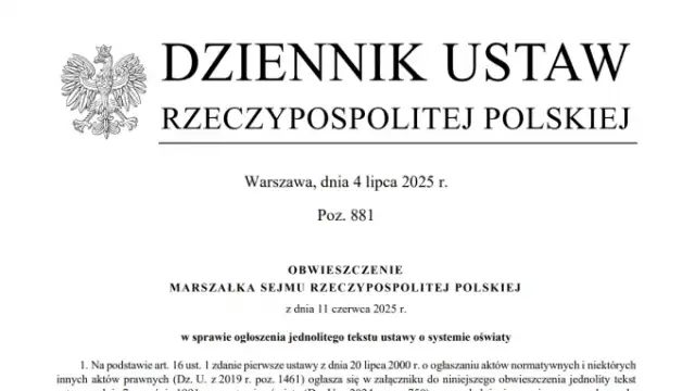 O czym mówi ustawa o systemie oświaty i jakie ma konsekwencje?