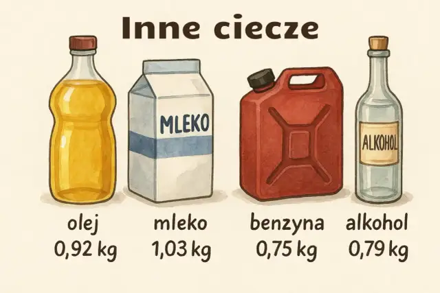 Ile waży litr wódki - Dlaczego to nie jest dokładnie 1 kg?