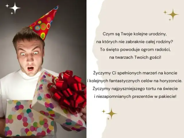 Oryginalne życzenia urodzinowe: inspiracje, które zaskoczą bliskich