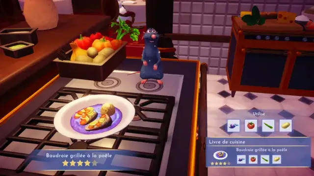 Baudroie grillée Dreamlight Valley : Recette et profits max !