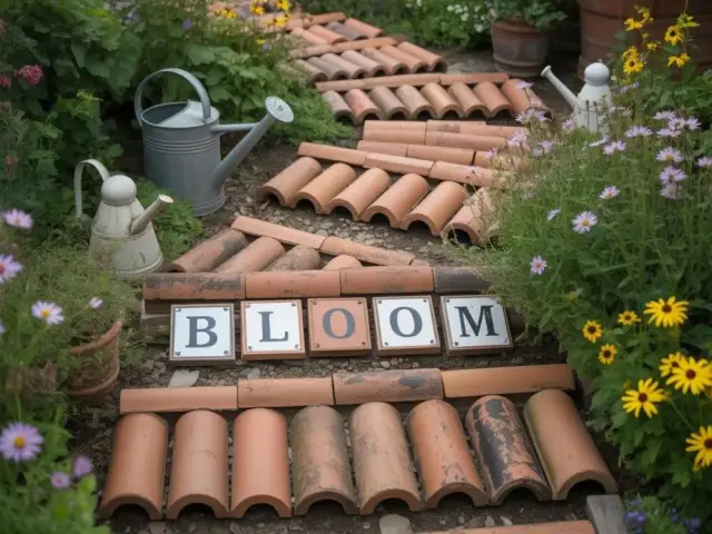 Co można zrobić ze starej dachówki? 5 kreatywnych pomysłów na recykling