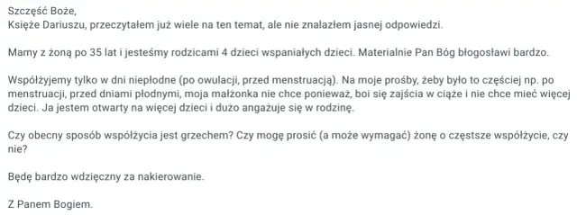 Czy antykoncepcja to grzech ciężki? Wyjaśnienie nauczania Kościoła katolickiego