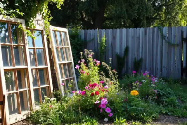 Stare okna: 20+ pomysłów na upcykling do domu i ogrodu DIY