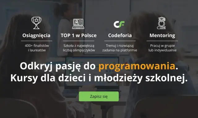 Zajęcia z programowania dla młodzieży w Warszawie - wybierz najlepsze kursy