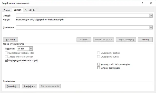 Jak przenieść pojedyncze litery w Wordzie i uniknąć sierotek w tekście