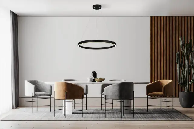 Lampa w salonie: Jak wysoko? Uniknij błędów i rażenia!