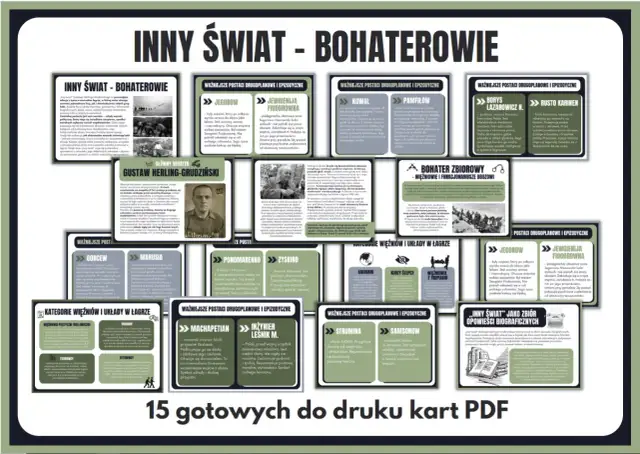 Inny świat - bohaterowie - Jak zrozumieć ich postawy w łagrze?
