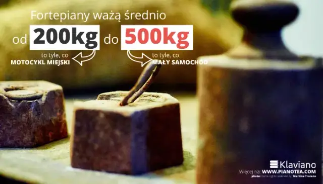 Ile mosiądzu w pianinie? Fakty, mity i waga [1-5 kg]