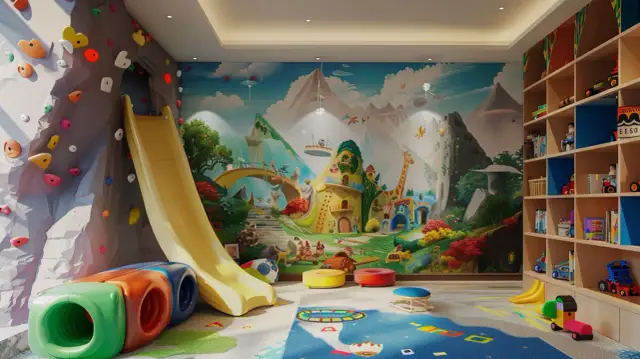 Plac zabaw w pokoju dziecka: Jakie elementy są niezbędne do zabawy?